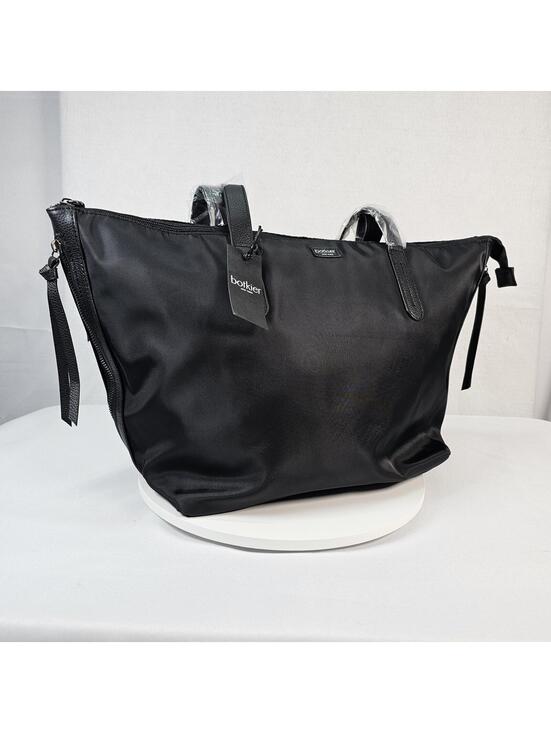 Botkier Handbags - Botkier Tote Bag New York Bond Zipper Accents Organize Laptop Travel Work Black